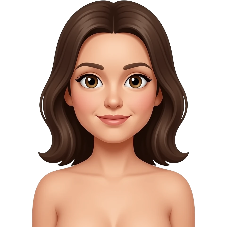 naked woman full frontal emoji