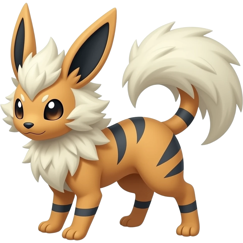 Victini-Jolteon-Absol-Luxray-Fakémon-hybrid emoji