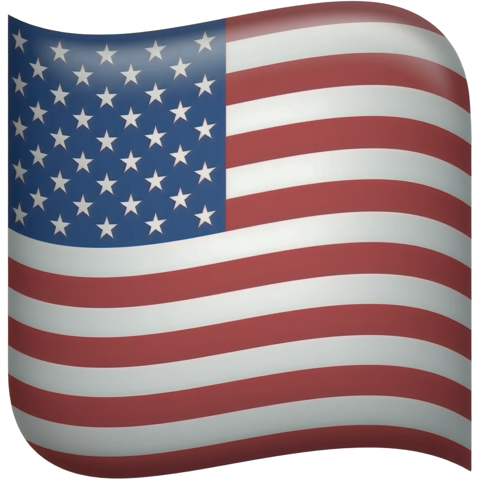 13 stars usa flag emoji
