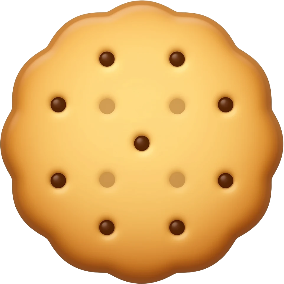 Crispy cookie emoji | AI Emoji Generator