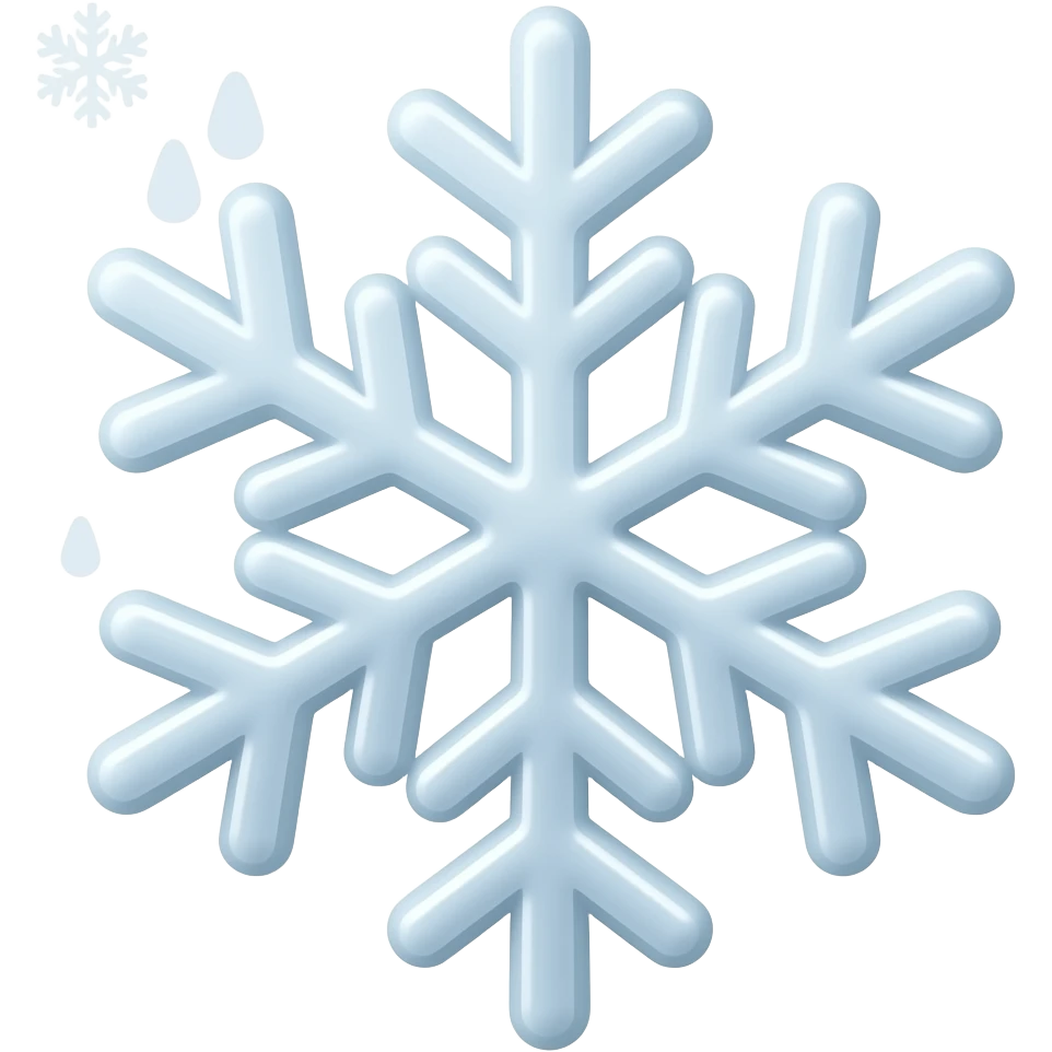 snow emoji