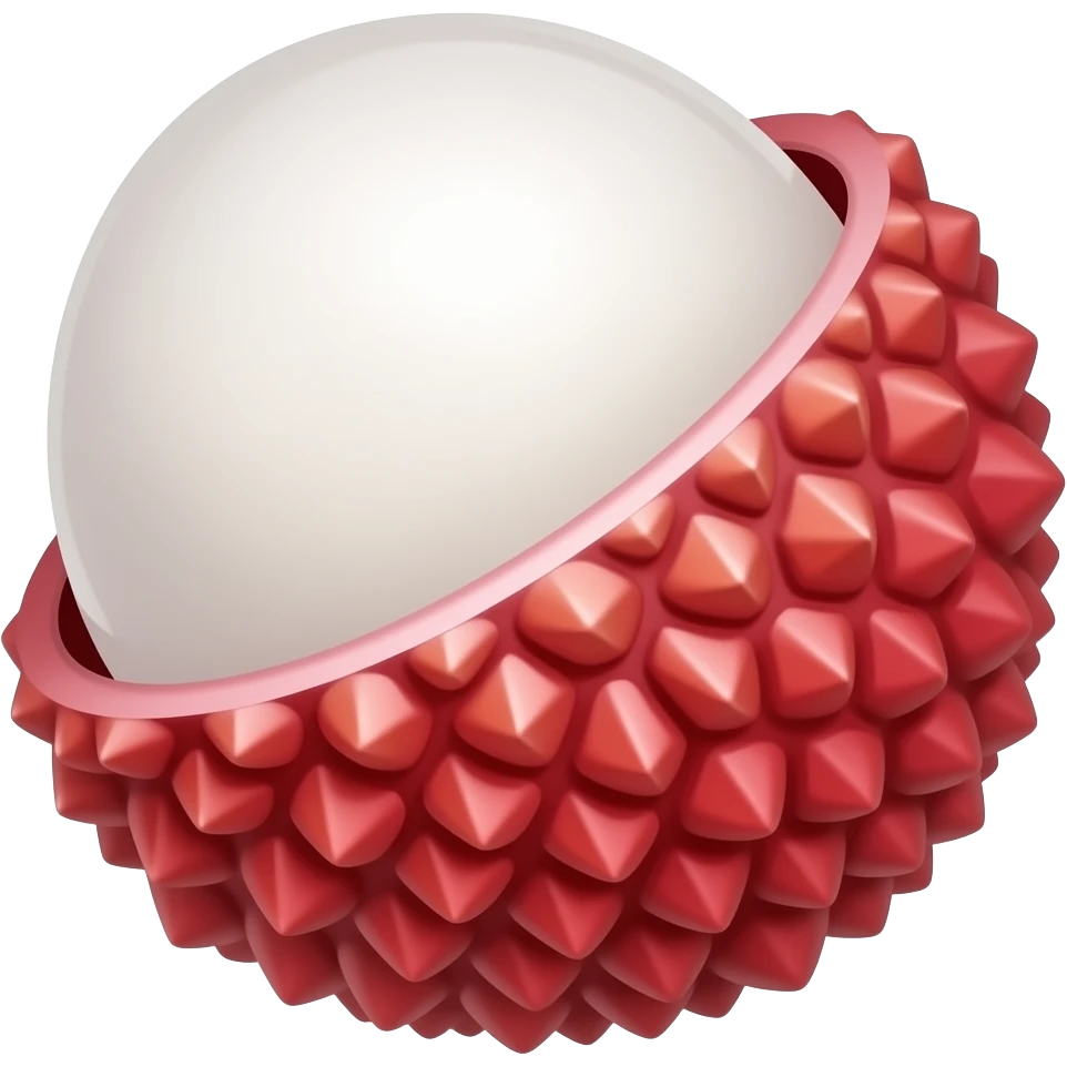 lychee emoji