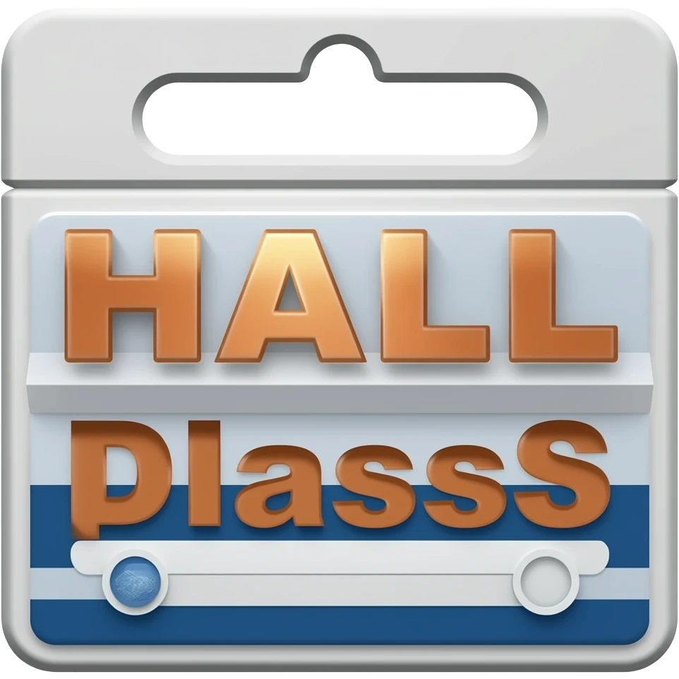 hall pass emoji