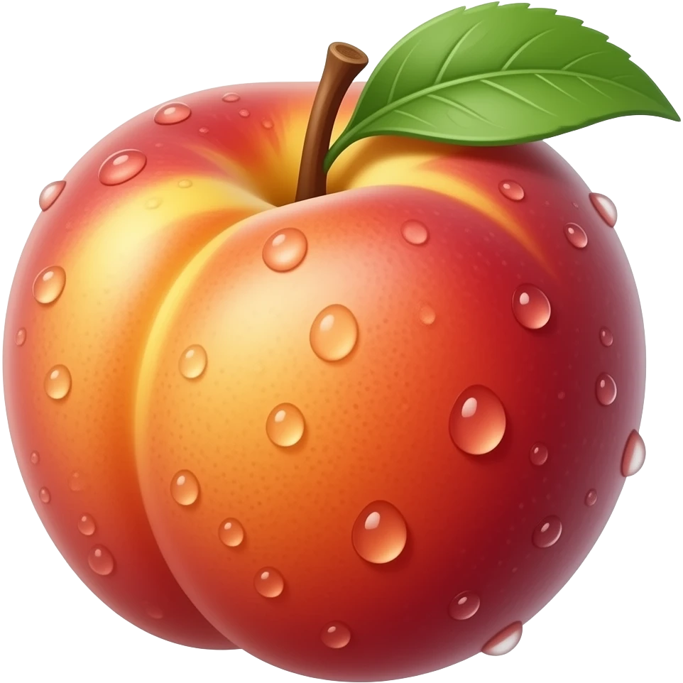 Peach emoji