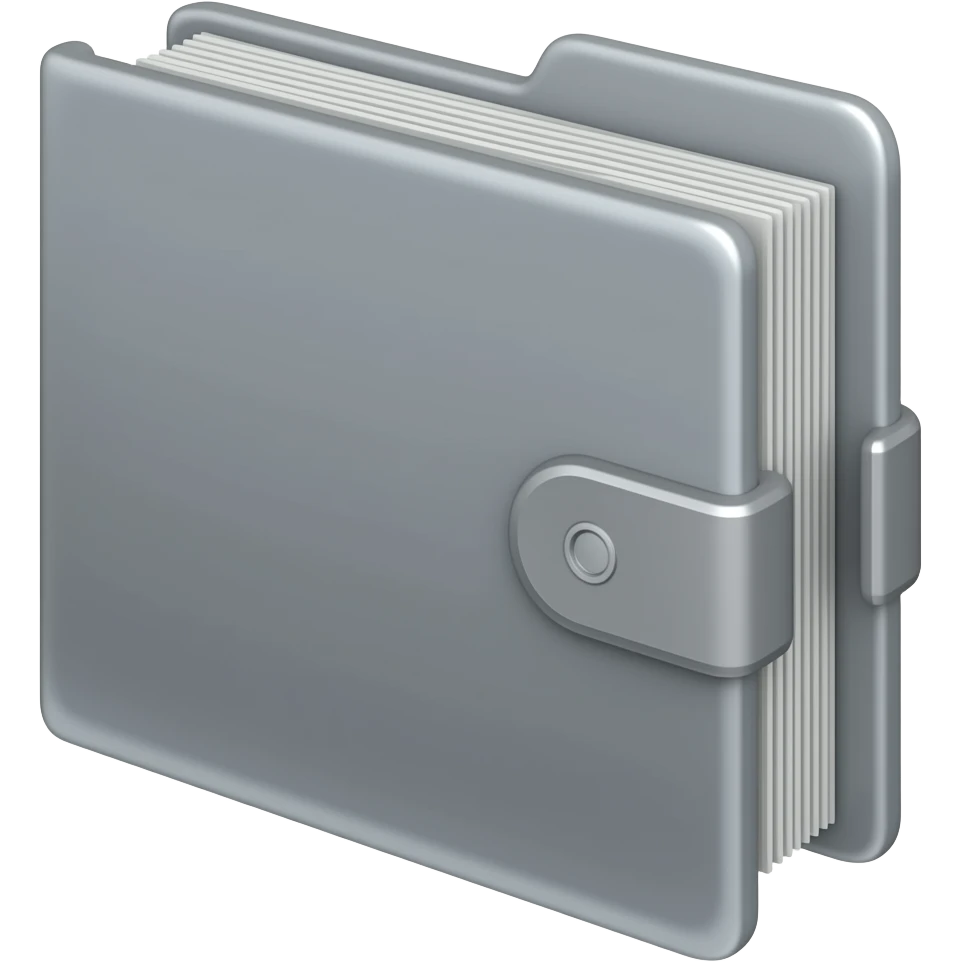 grey portfolio emoji