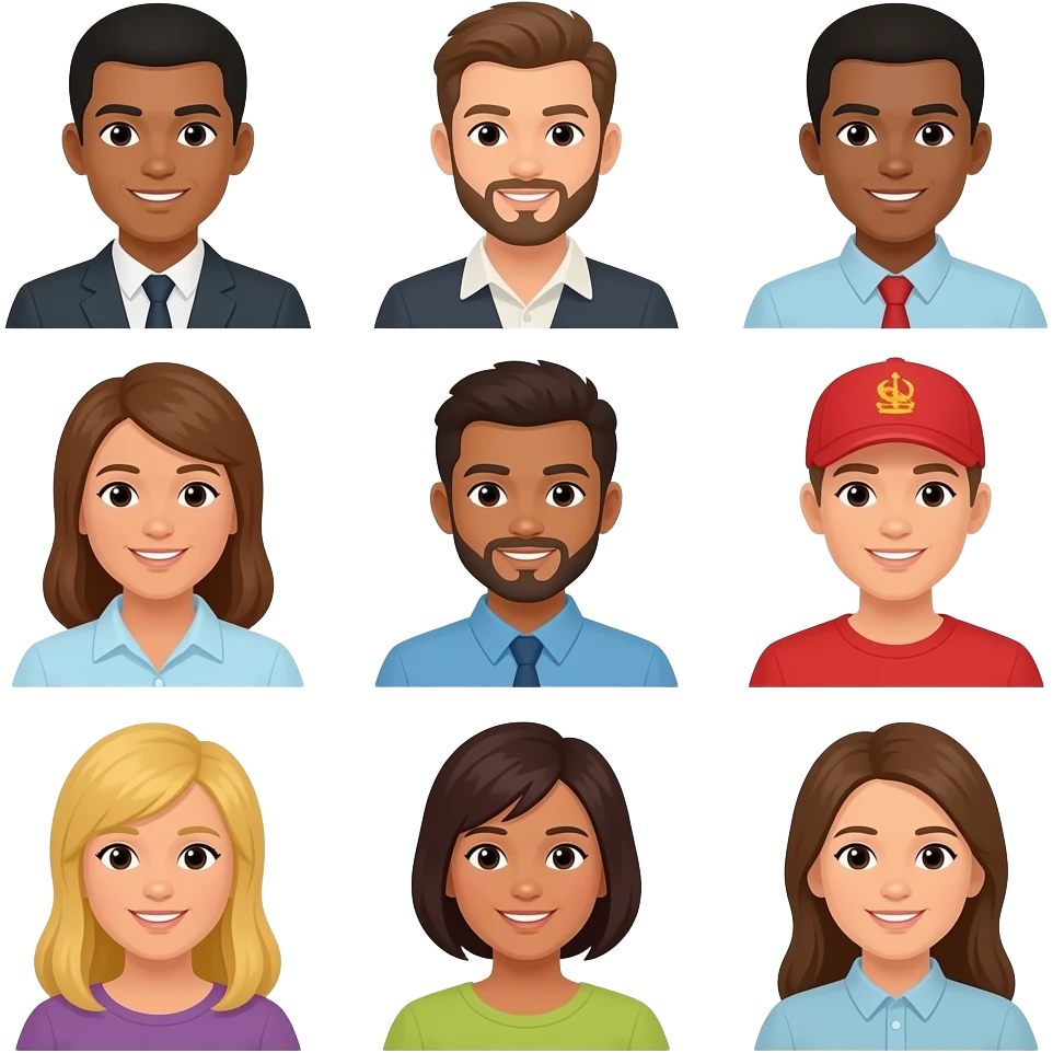 varios inmigrantes emoji