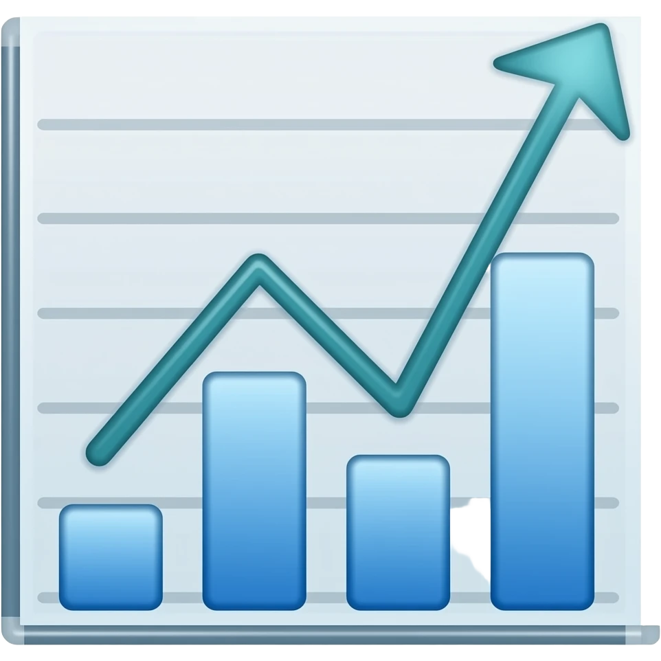 line chart emoji