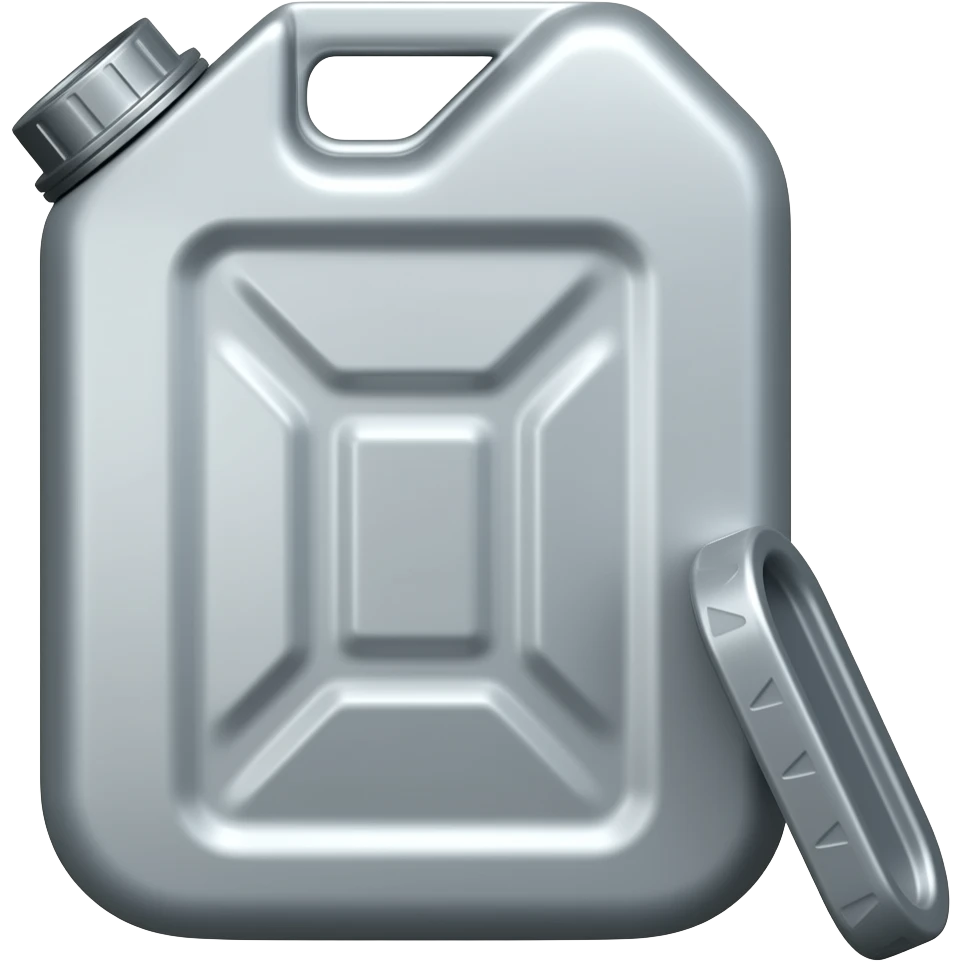 petrol container opened emoji