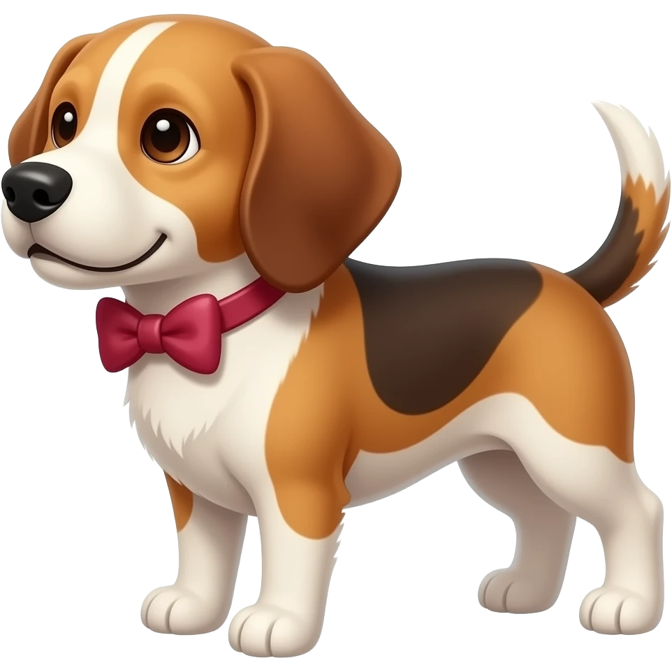 bow tie dog emoji
