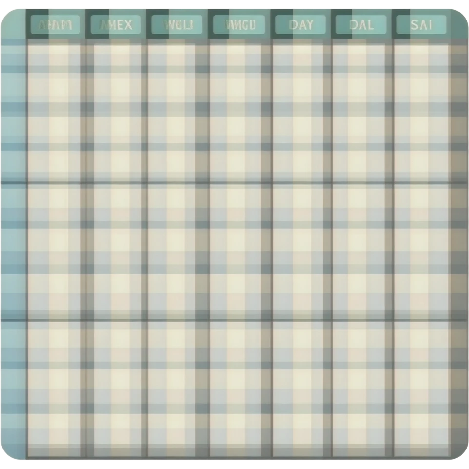 weekly planer sheet emoji