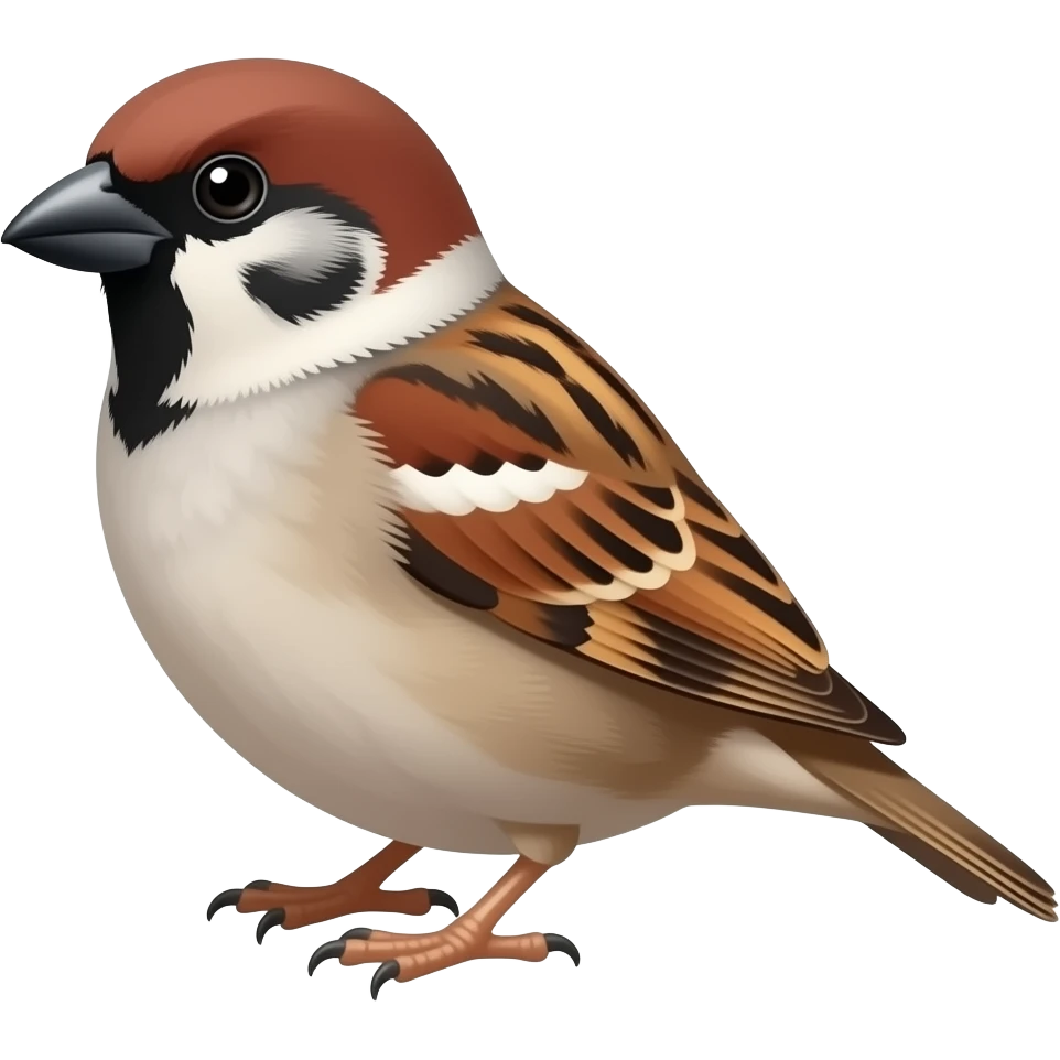 Fassa um pardal emoji