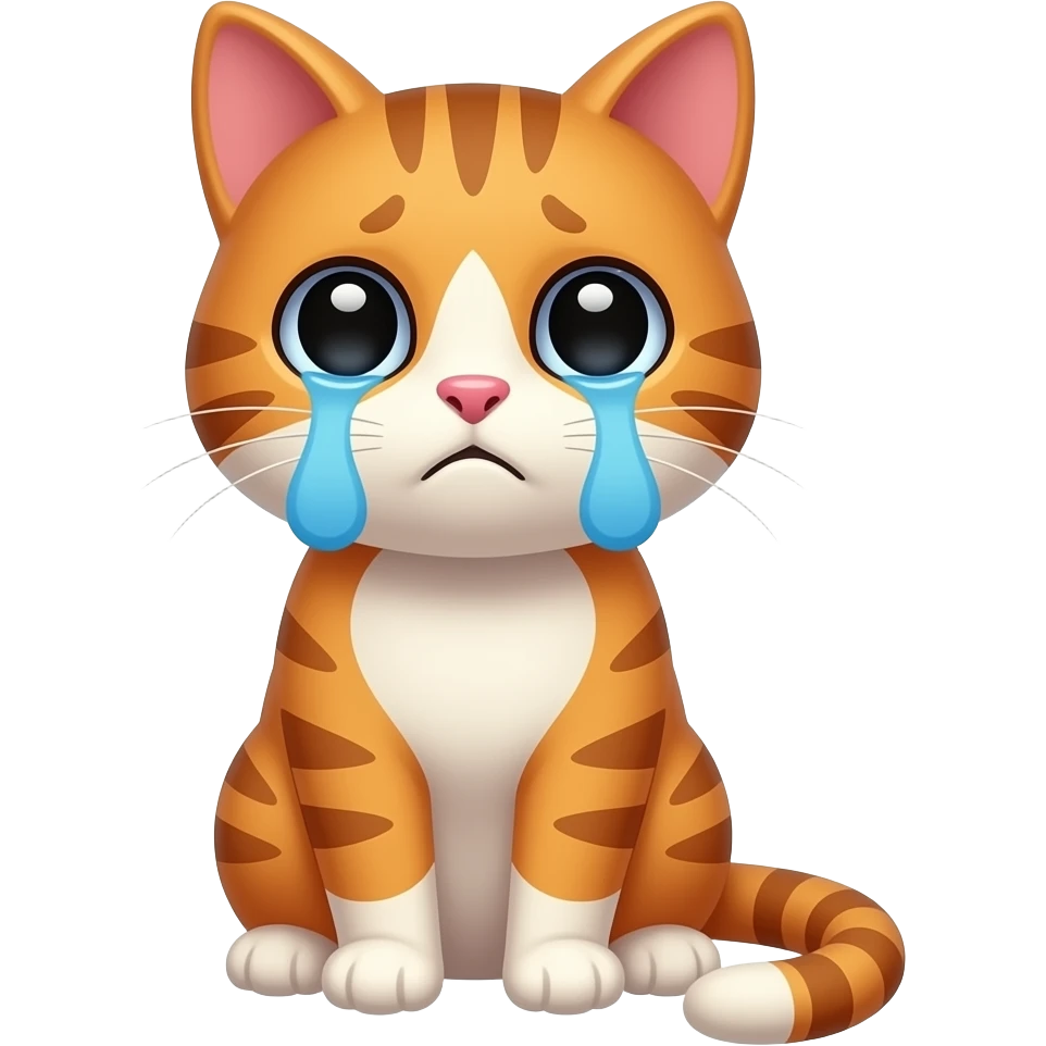 sad cat programmer emoji