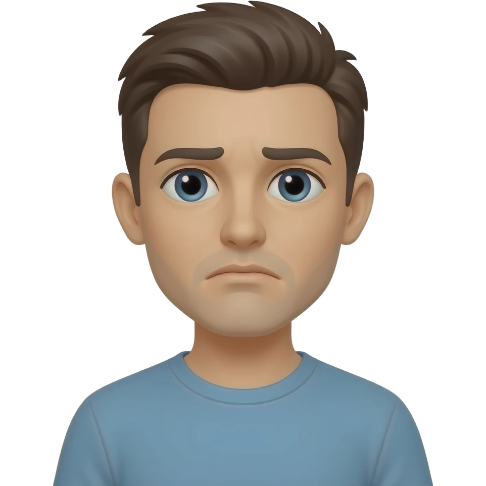 😔 emoji
