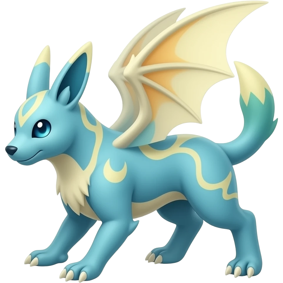 Jirachi-Celebi-Absol-Luxray-Fakémon-hybrid emoji