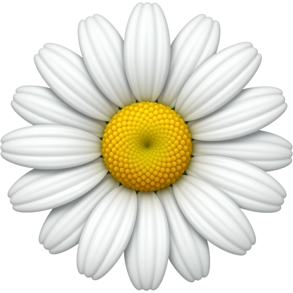 DAISY flower emoji