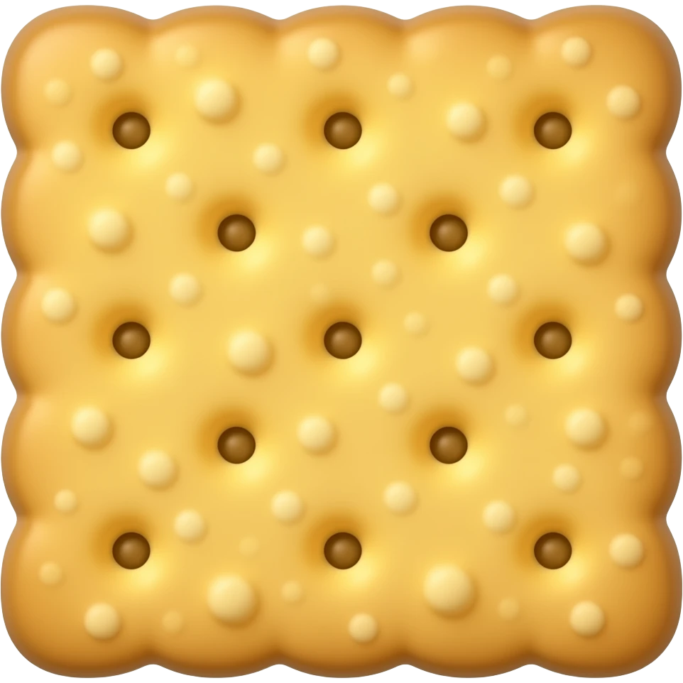 Cracker biscuit emoji