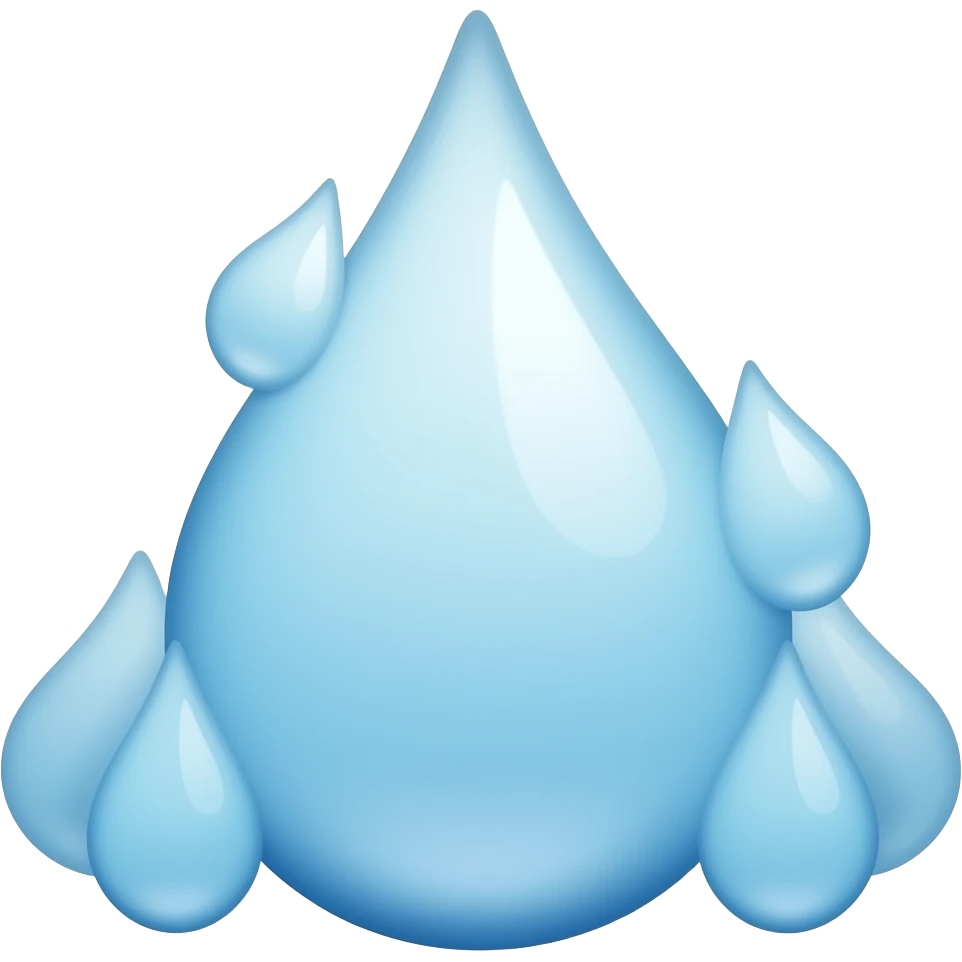 sweat drops emoji