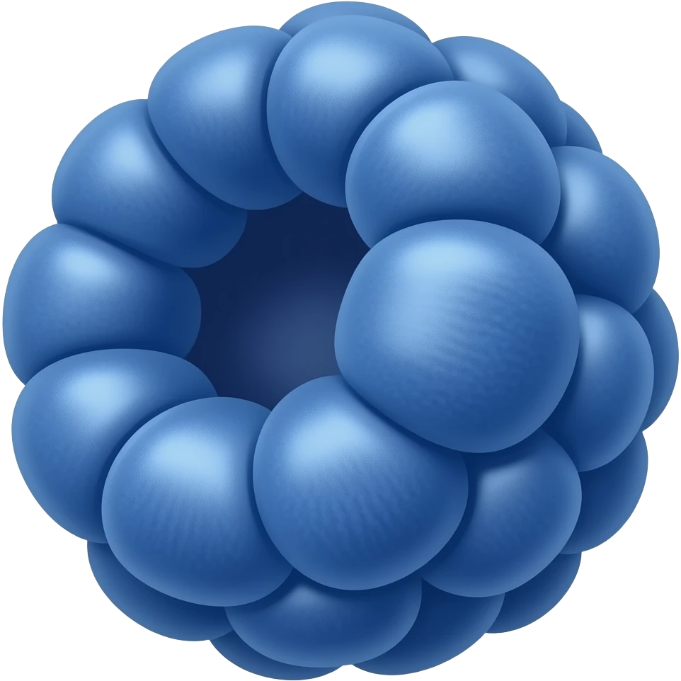 Normal blue raspberry emoji