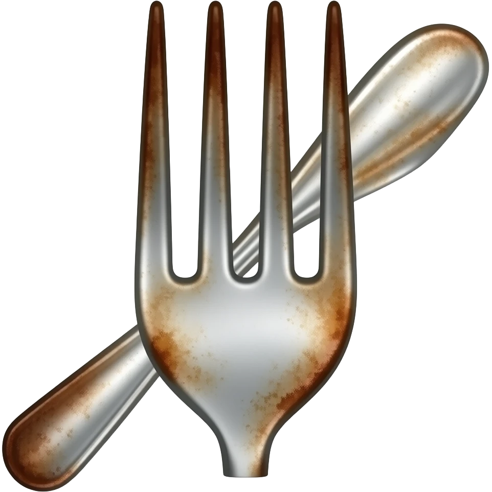 rusty fork emoji