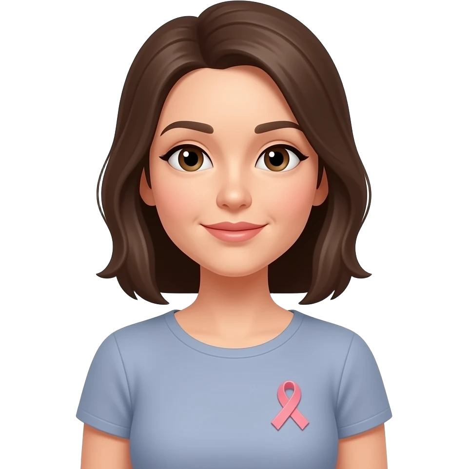 Breast cancer emoji