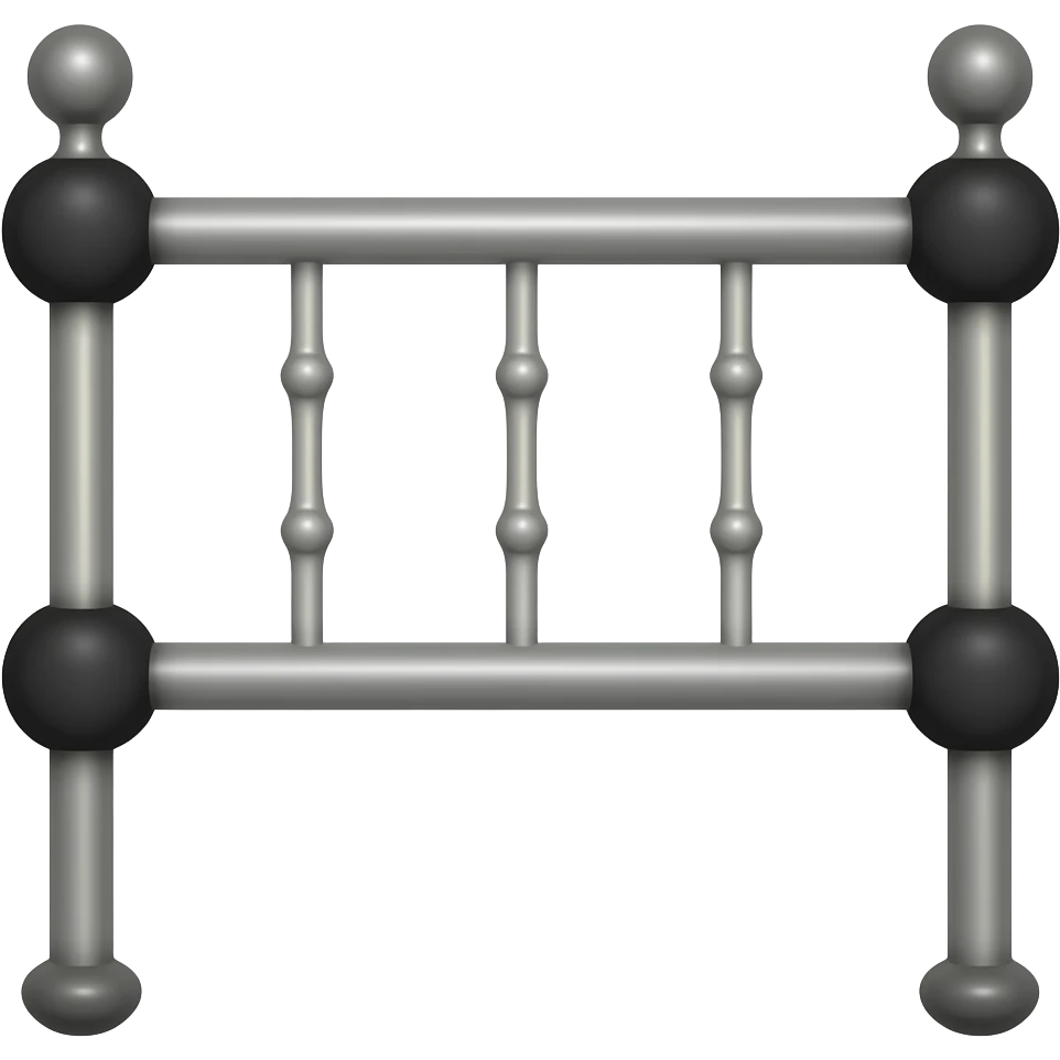 Bed rail emoji