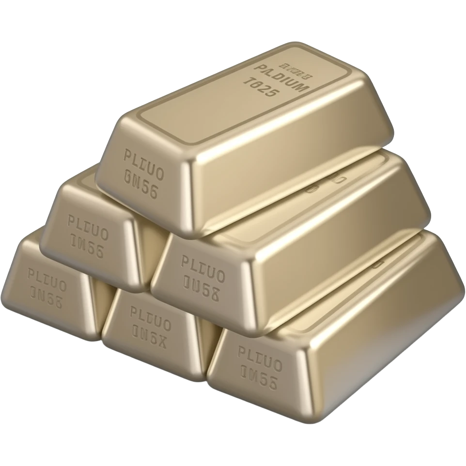 Palladium Ingot bars emoji