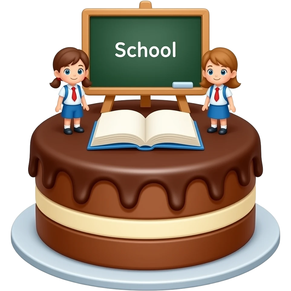 School cake emoji