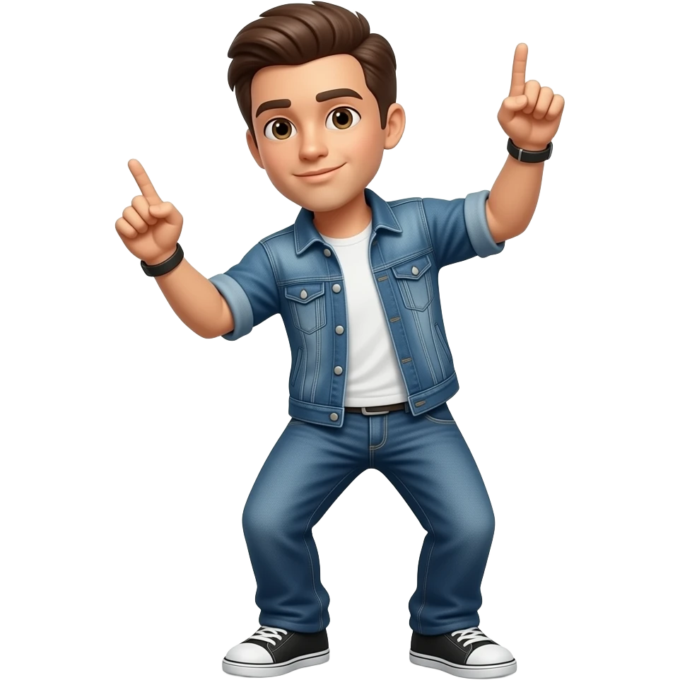 dj dancing emoji