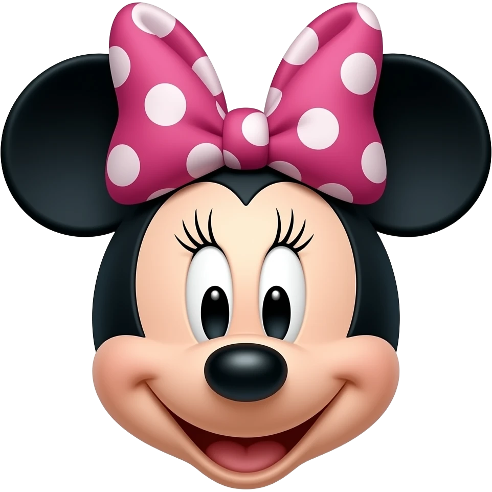 Minnie mouse emoji