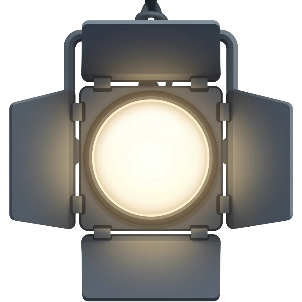 stage light emoji