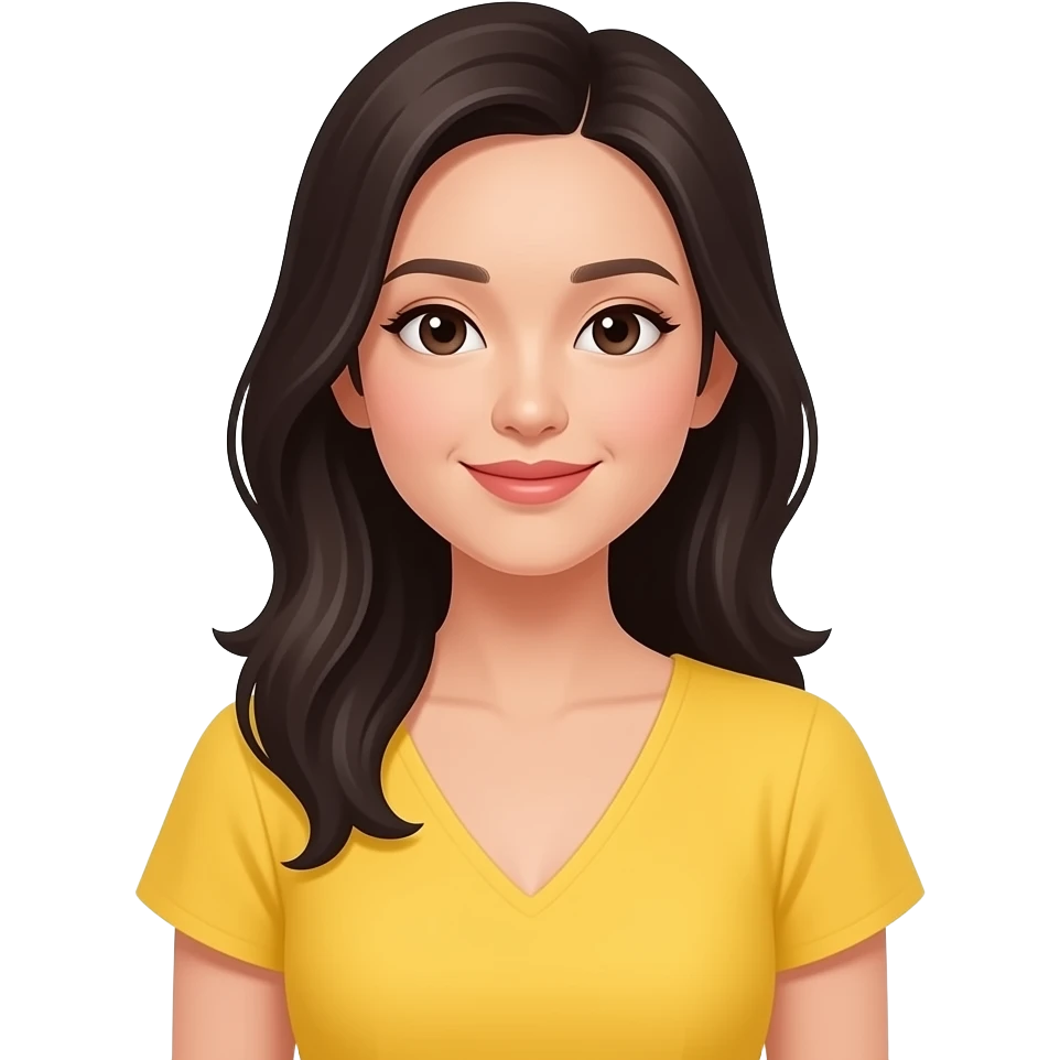 yellow chinese women emoji