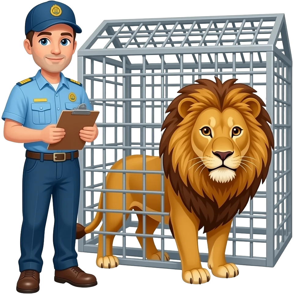 zoo keeper emoji