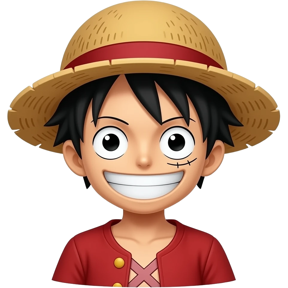 Luffy emoji