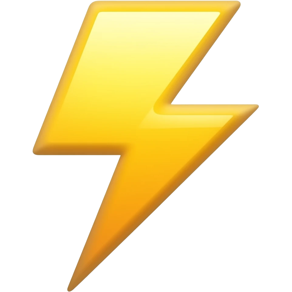 ⚡ emoji