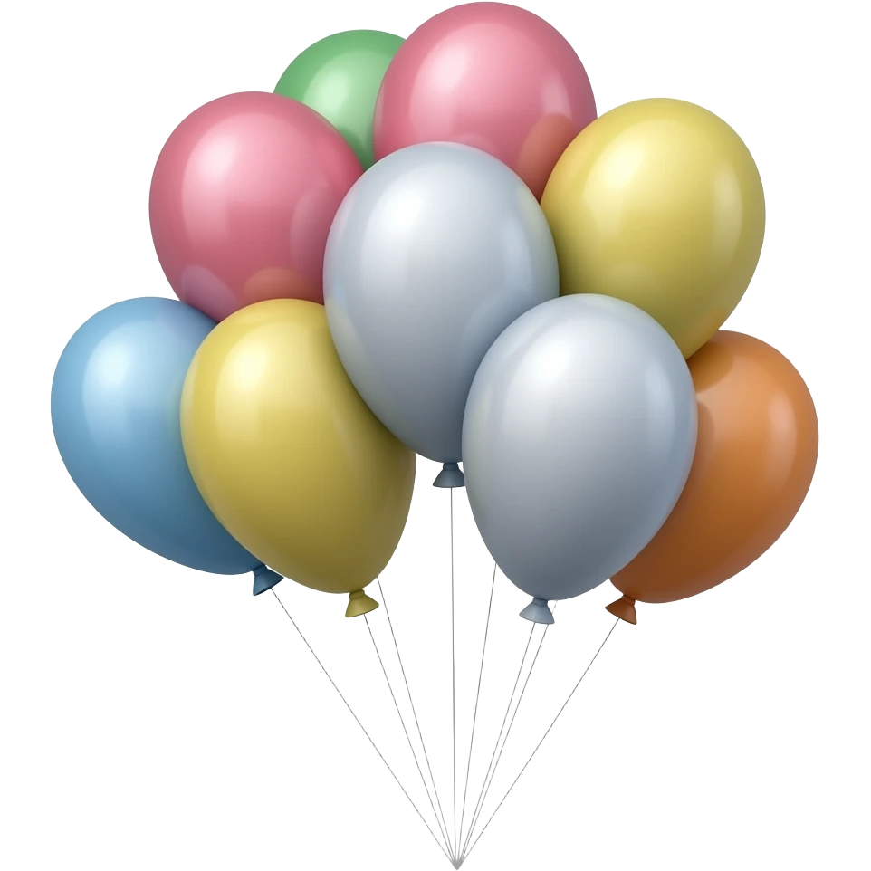 balloons emoji