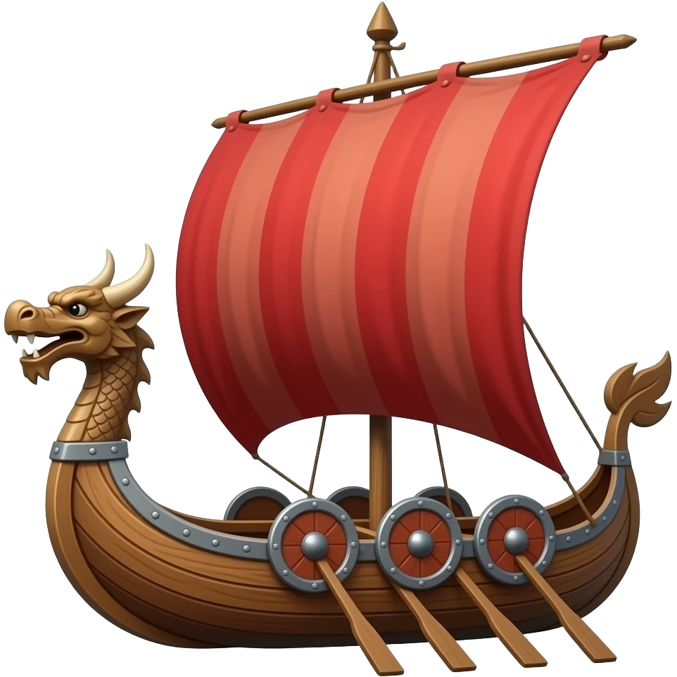 viking ship emoji