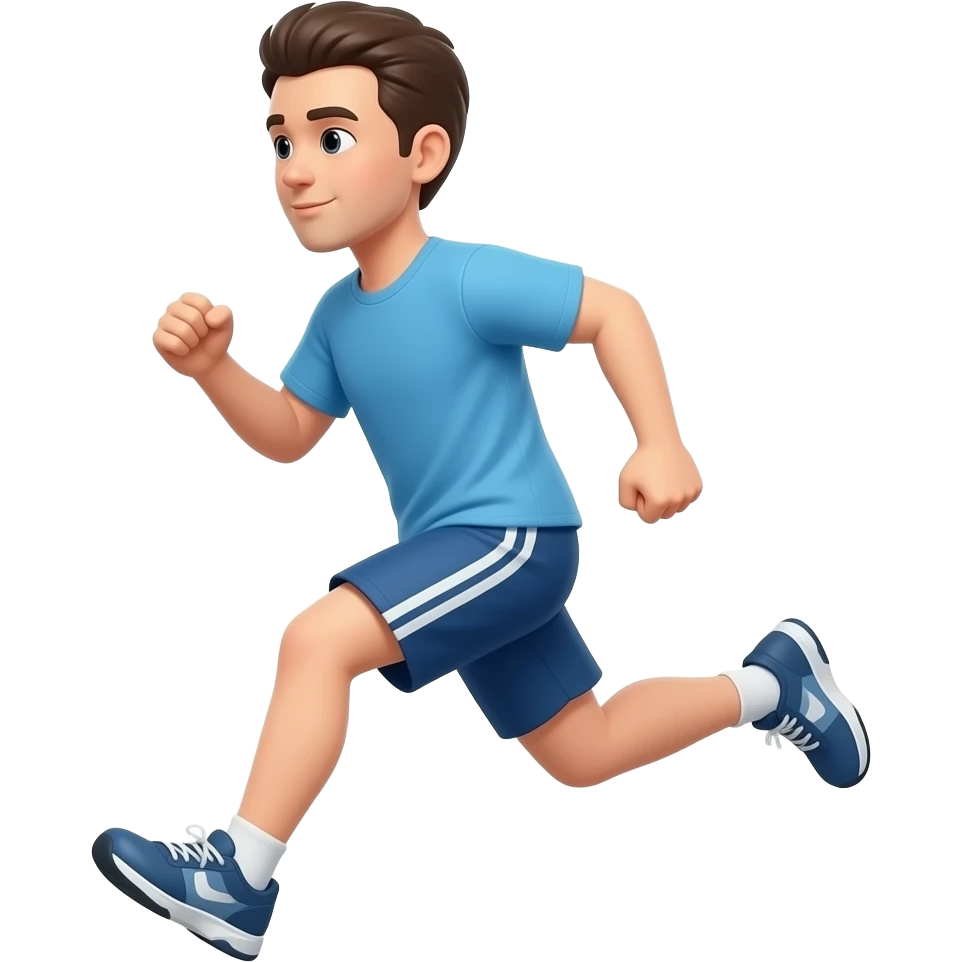 running emoji
