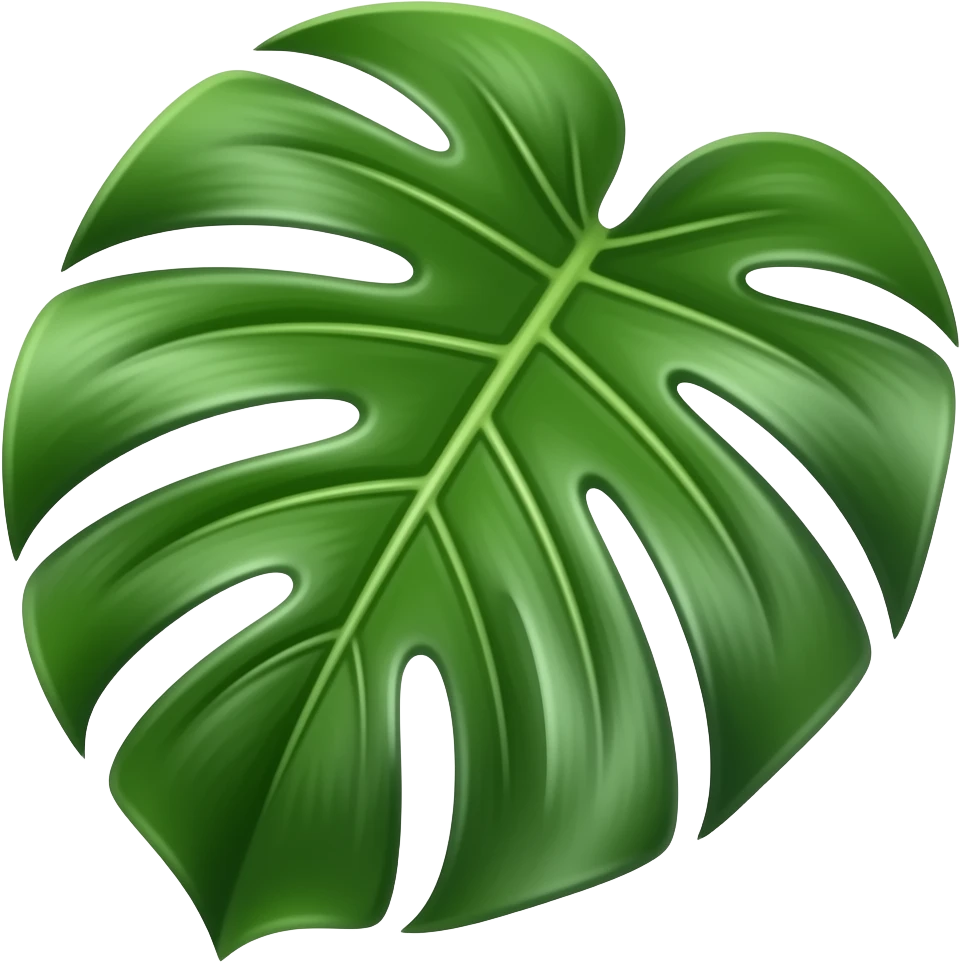 Monstera emoji