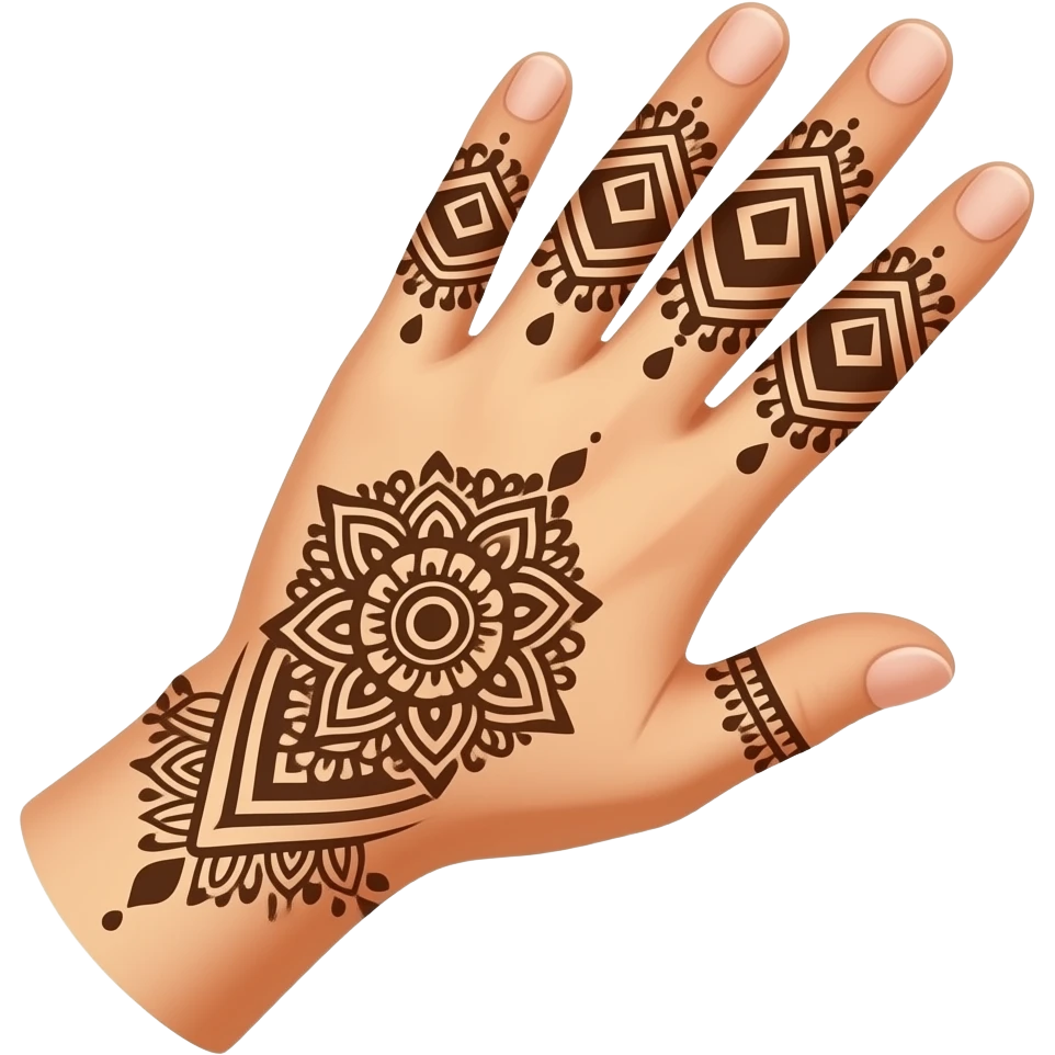 Mehendi emoji