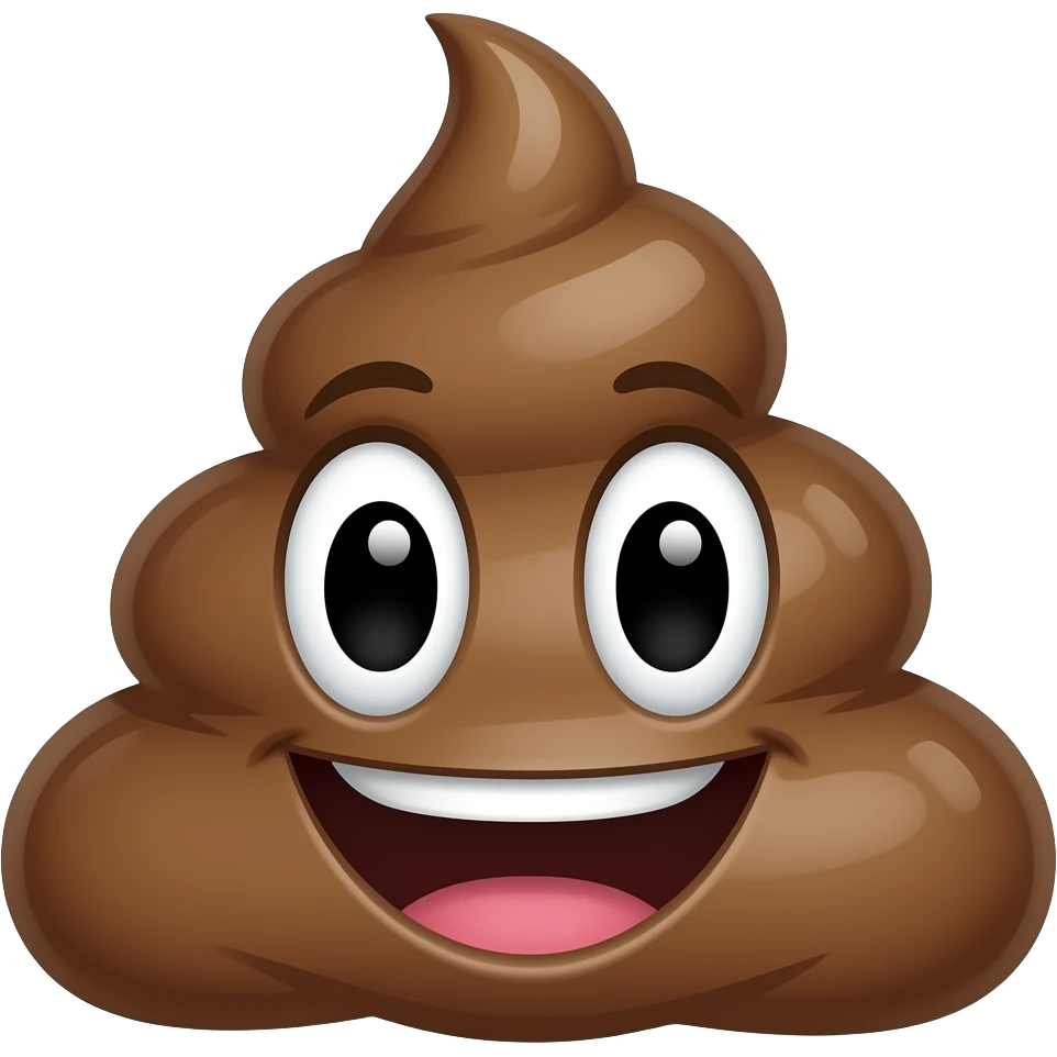 Comic  poop emoji