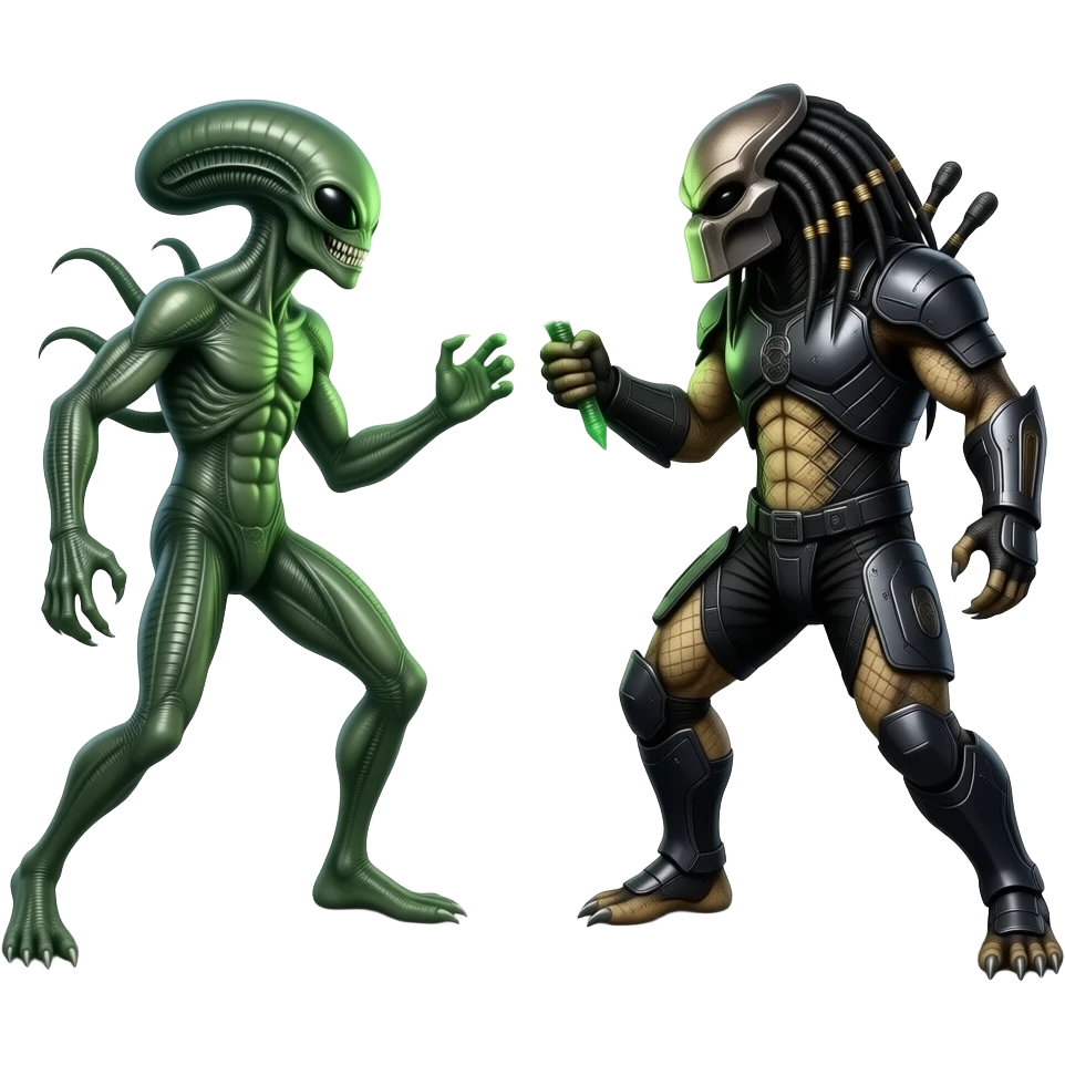 alien Vs predator emoji