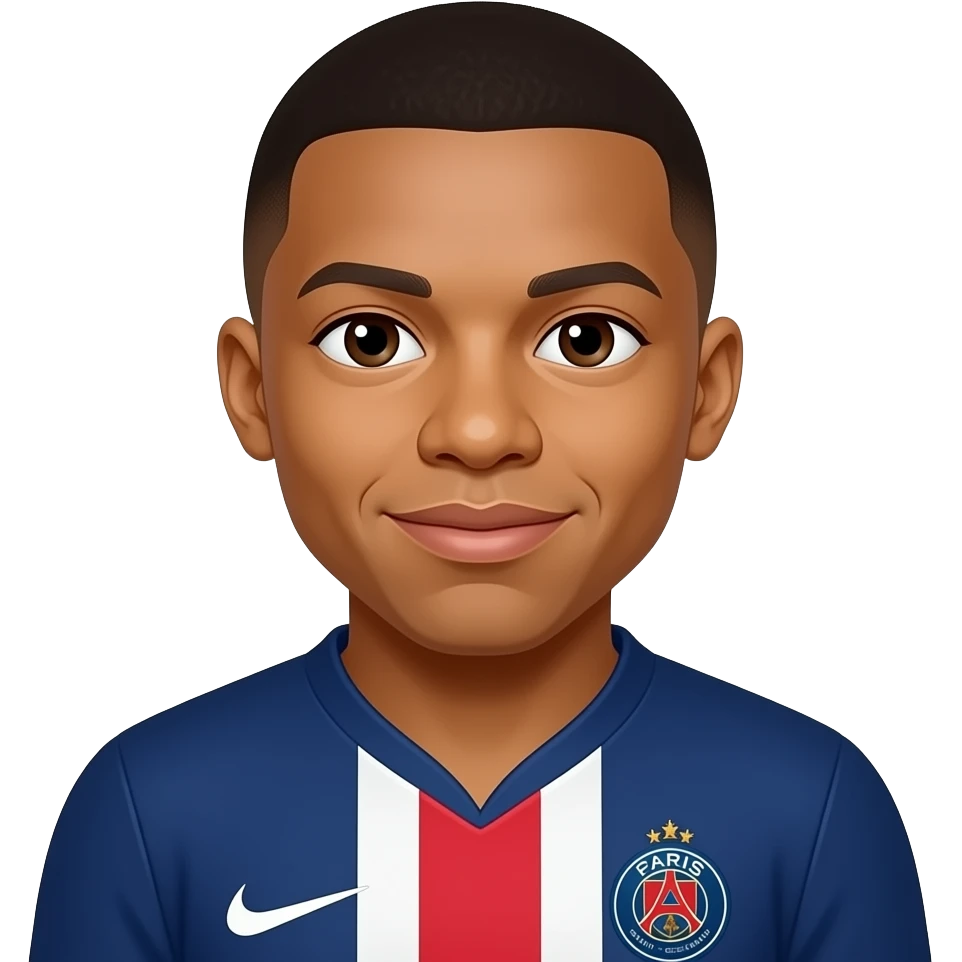 Kyllian Mbappé emoji