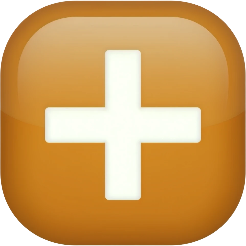 orange plus button emoji