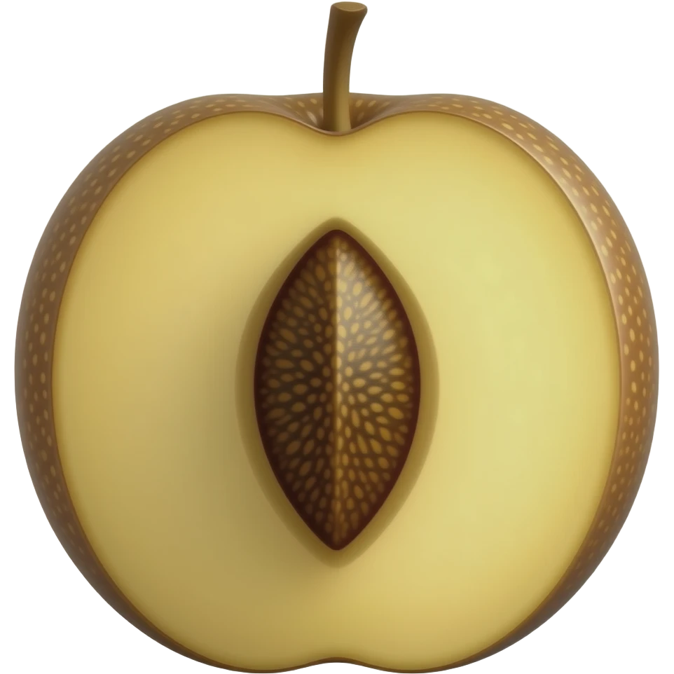 Emoji d’une datte(le fruit) emoji