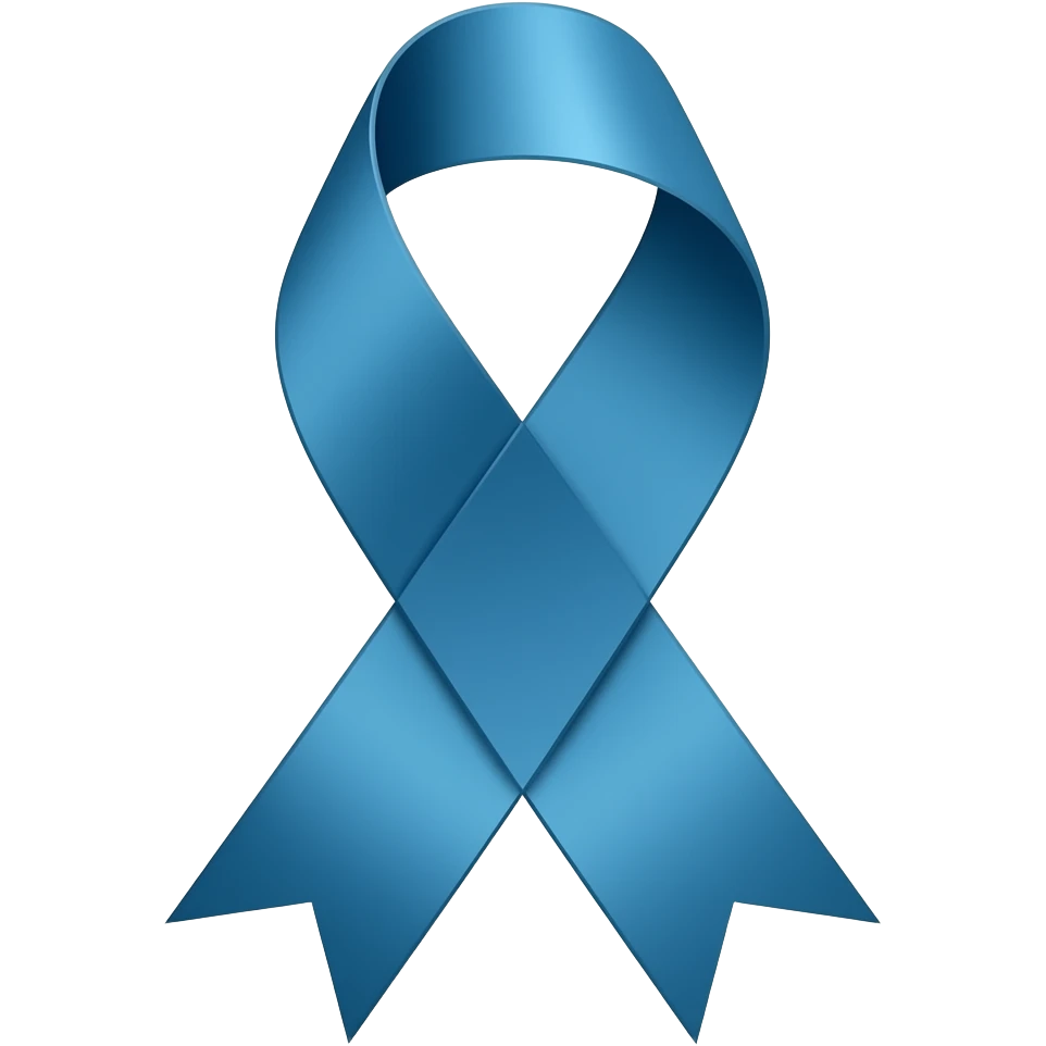 fiocco blu emoji
