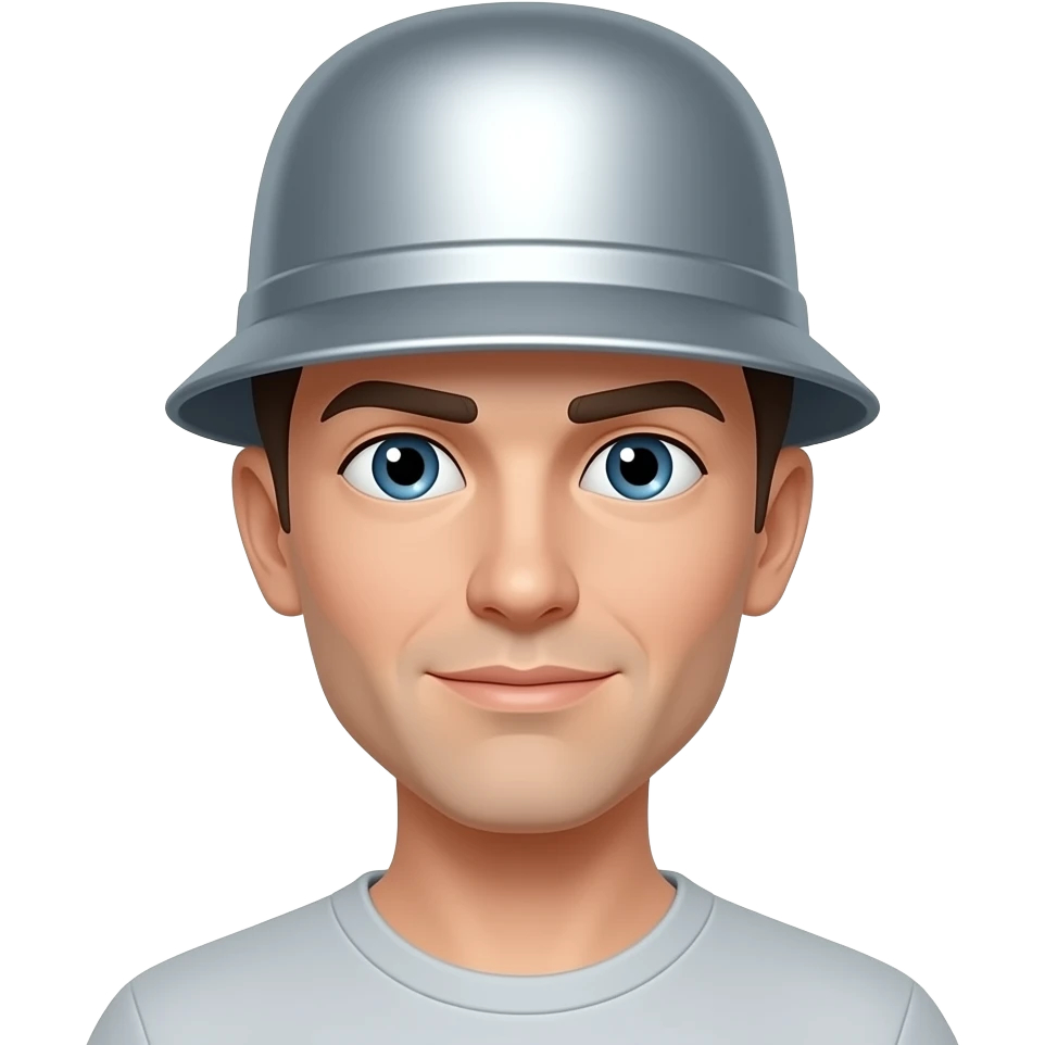 Tin hat emoji emoji