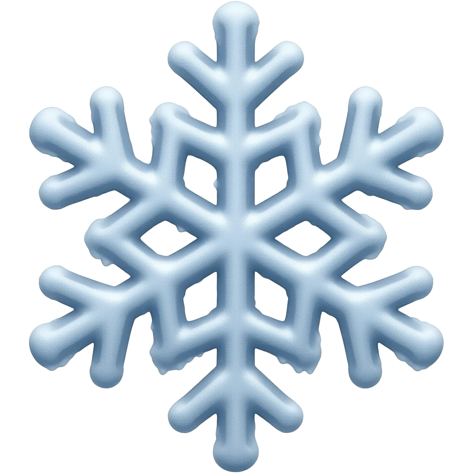 snow flake emoji