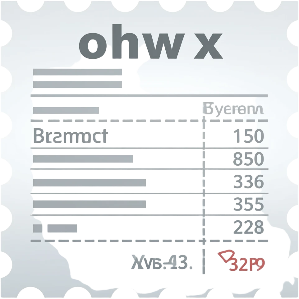 Receipt emoji