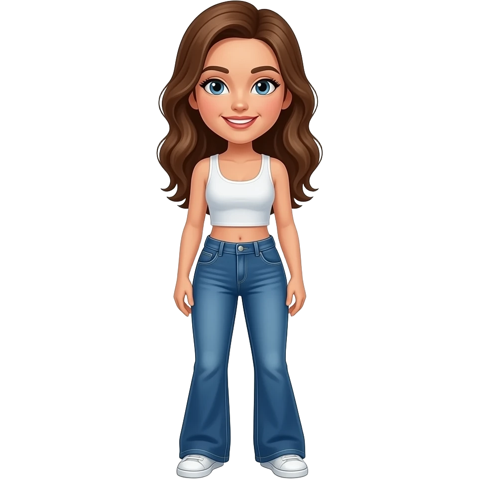 Wearing Apple bottom jeans. emoji
