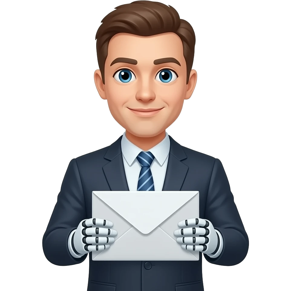 AI agent + mail emoji